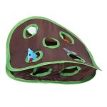 Jouet pour chat - omabeta - ensemble pliable avec souris et balle - intrieur - tissu - 70g