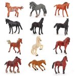 Jouet de cheval salutuya - modèle mini figurines daction - 12 pièces - jeux dactivité Jouet de cheval salutuya - modèle mini figurines daction - 12 pièces - jeux dactivité