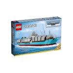 Jouet de construction - lego - 10241 maersk triple e - conteneurs - 1518 pi�ces - bleu - lego creator ...
