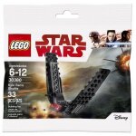 Jouet de construction - lego - navette de kylo ren - 33 pi�ces - noir - mixte