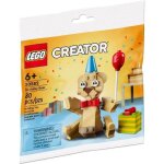 Jouet de construction - lego - sac en plastique motif ours - 80 pices - 6 ans et plus