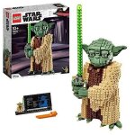 Jouet de construction - lego - yoda - 2 personnages - sabre laser vert - star wars