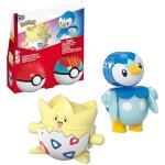 Jouet de construction - mega - coffret pok�mon togepi et tiplouf - 41 pi�ces - 2 pok� balls - 7 ans et ...