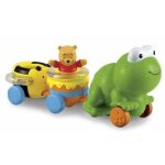 Jouet dveil winnie lourson - train de lamiti - mattel t1630
