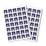 Bons points renards - sachet de 20 planches - 148 x 21 cm