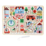 Labyrinthe magnétique ma petite ville - multicolore - 30 x 22 cm Labyrinthe magnétique ma petite ville - multicolore - 30 x 22 cm