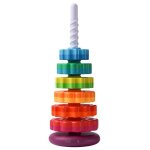 Jouets à empiler - td® - 6 niveaux rotatif - plastique - 0 - 3 ans - mixte Jouets à empiler - td® - 6 niveaux rotatif - plastique - 0 - 3 ans - mixte