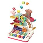 Jouet enfant clavier piano bebe avec maillets - zgeer - jouets musicaux - 4 ans - intérieur - piles Jouet enfant clavier piano bebe avec maillets - zgeer - jouets musicaux - 4 ans - intérieur - piles