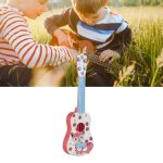 Jouet de guitare pour enfants - salutuya - ukull - design cartoon - matriau plastique - ducatif