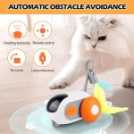 Jouet interactif pour chat - yyv - souris avec tlcommande - matriaux durables - contrle de batterie ...