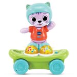 Jouet interactif - vtech baby - mina mon chat rouligolo - skateboard - mixte - 12 mois +
