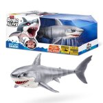 Jouet interactif - zuru - shark attack robo alive - grand requin blanc avec mouvements r�alistes et yeux ...