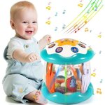 Jouet musical pour bb - marsee - projecteur rotatif jouets musicaux bb - lumires colores - 24 mois ...