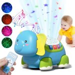 Jouet musical de bb - musique - lumires colores - chronomtrage - jouet tlcommand lphant rampant ...