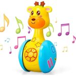 Jouet musique bb jouet girafe jouet bb interactif avec sons et lumires pour naissance garons filles ...
