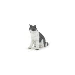 Jouet - papo - chatte assise - collection chiens et chats papo - mixte - a partir de 3 ans