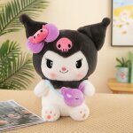 Jouet en peluche - yibujiazu - sanrio kuromi mlodie cinnamoroll - 40cm - rose - hello kitty - intrieur ...