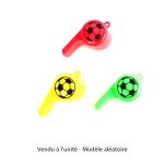 Jouet sifflet 5. 5cm foot multicolore