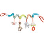 Jouet spirale dactivit pour bb - volibear - girafe - peluche - bleu - mixte