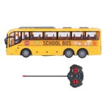 Jouet t�l�command� - omabeta - bus scolaire rc - lumi�res led - contr�le facile - pour enfants � partir ...