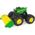 Jouet - tomy - john deere monster treads - moissonneuse - batteuse avec effets sonores et lumineux - ...