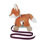 Jouet  traner et peluche - kaloo - paprika le renard - 26 cm - marron - intrieur