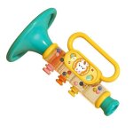 Jouet trompette - vvikizy - mini trompette pour enfants - couleur bleu - design cartoon - matériau sûr ... Jouet trompette - vvikizy - mini trompette pour enfants - couleur bleu - design cartoon - matériau sûr ...