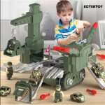 Jouet de véhicule de construction jouet de camion diy assembler kit pour enfant Jouet de véhicule de construction jouet de camion diy assembler kit pour enfant