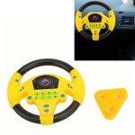 Jouet au volant - surenhap - simulation conduite - noir et jaune - �ducatif - 3 ans et plus