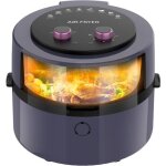 Joulli friteuse lectrique  air chaud sans huile 8l avec ecran tactile 1350w cuisine