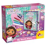 Journal secret - lisciani - gabby?s dollhouse - stylos magiques - lampe uv et cadenas - personnalisation ...