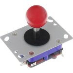 Joystick darcade - joy - it - professional - noir - compatible pc - 8 / 2 voies