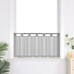 Joyswahl demi - rideau rideaux brise - bise � passant sans per�age passe tringle en polyester cuisine ...