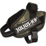 Harnais pour chiens julius k9 idc - camouflage - taille chiot 2 - robuste et respirant