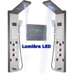 Jullybathevy panneau colonne de douche hydromassages - 5 jets syst�me de douche - multifonctionnel 4 ...