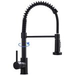 Jullybathevy robinet de cuisine - robinet mitigeur - mitigeur monocommande evier - rotation  360  - ...