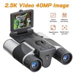 Jumelles numriques 2 en 1 - mioloe - modle 2. 5k - cran lcd 2 - zoom numrique 8x - vido et photo ...
