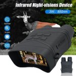 Jumelles vision nocturne 4k - mioloe - modle 36mp - zoom 5x - capteur cmos haute sensibilit - vision ...