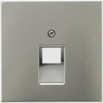 Jung simple cache prise rseau blanc ls969 - 1uaww