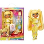 Junior high pyjama party - poupe mannequin articule 22 cm - sunny (jaune) - nombreux accessoires - ...