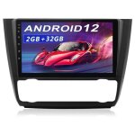Junsun autoradio android 12 2go + 32go pour bmw 1 series e81 e82 e87 e88 (2004 - 2011)avec 9 �cran tactile ...