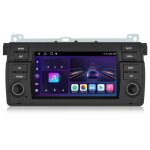 Junsun autoradio android 12 2go + 64go pour bmw e46 rover 75 mg zt carplay / android auto avec 7 cran ...