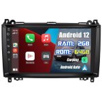 Junsun autoradio android 13 2go + 64go pour mercedes benz vito viano sprinter w639 / classe b w245 / ...