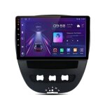 Junsun autoradio android 13 2go + 64go pour peugeot 107 toyota aygo citroen c1 10 pouces avec carplay ...