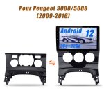 Junsun autoradio android 13 2go + 64go pour peugeot 3008 (2009 - 2016) avec 9 pouces �cran tactile gps ...