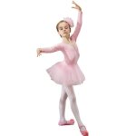 Jupe de ballet - vitata - enfant fille - rose - danse classique - respirant