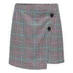 Jupe courte only marron - only - femme - multicolore - blanc