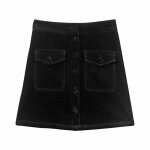 Jupe courte veveine caramel femme la petite etoile