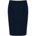 Jupe droite femme kariban premium - eclipse navy - coupe droite élégante - tailleur assorti Jupe droite femme kariban premium - eclipse navy - coupe droite élégante - tailleur assorti