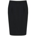 Jupe droite femme kariban premium - noir - taille 34 - polyester viscose laine élasthanne Jupe droite femme kariban premium - noir - taille 34 - polyester viscose laine élasthanne